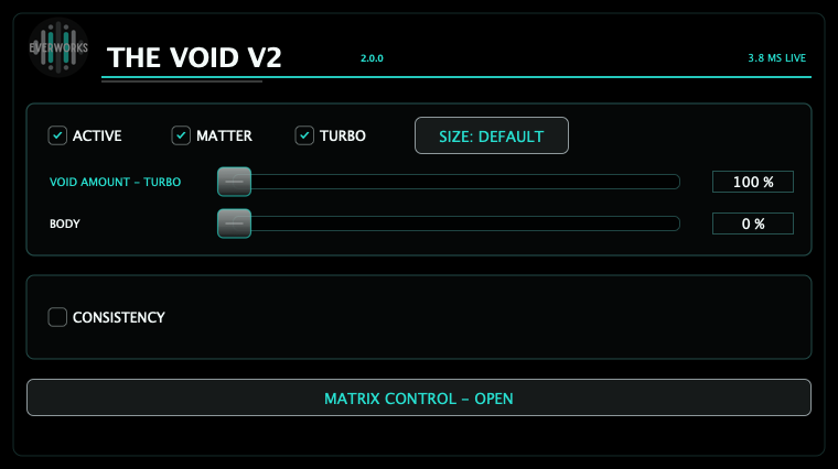 THE VOID V2 interface